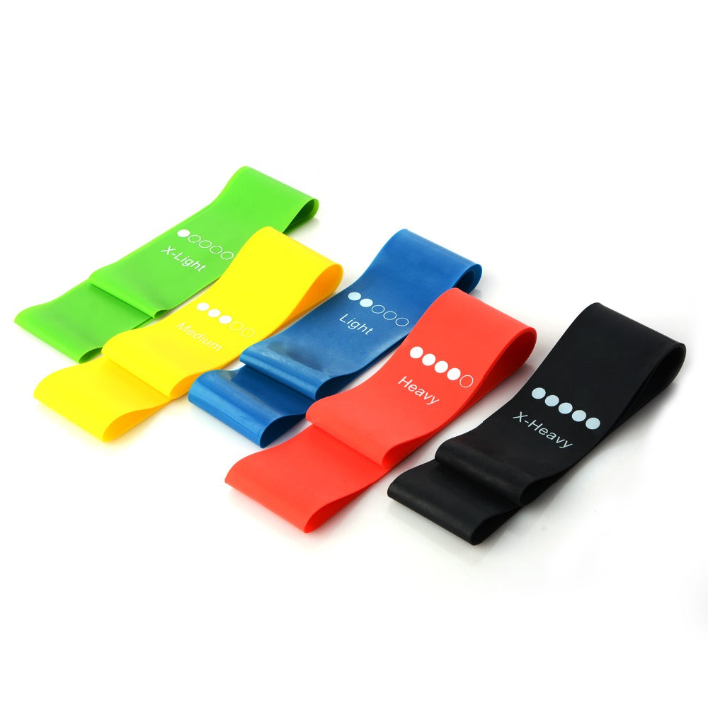 5-Tier Resistance Loop Band Set