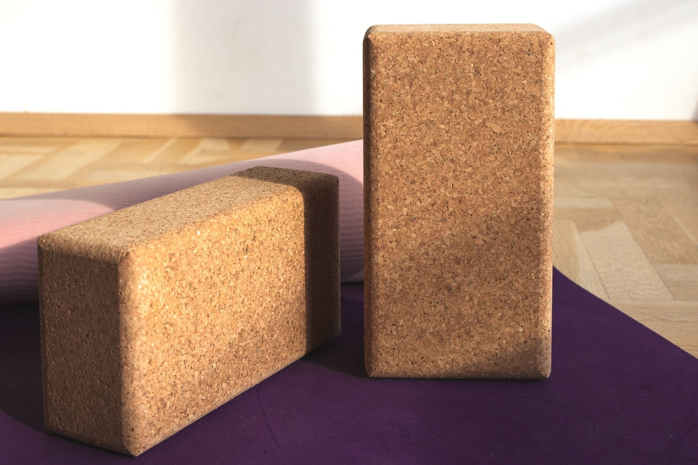 Premium Organic Cork Yoga Blocks
