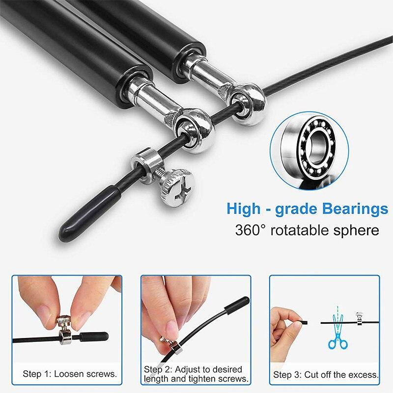 Premium Aluminum Speed Jump Rope